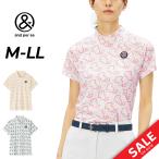  Anne Pas . короткий рукав mok шея рубашка женский Golf одежда and per se GOLF SWING DRY3D отпечатанный . пот скорость .UV cut женский Golf рубашка /AFS9524X3