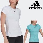 半袖Tシャツ テニスウェア レディース adidas アディダス フリーリフトシャツ/ソフトテニス スリムフィット 女性 スポーツウェア トップス/BM156【取寄】