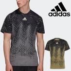 半袖Tシャツ テニス メンズ adidas アディダス プライムブルー フリーリフト プリント/スリムフィット 男性 ソフトテニス トップス /BP339【取寄】