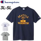 チャンピオン 半袖 Tシャツ メンズ 3L 4L 5L 大きいサイズ Champion キングサイズ プリントTシャツ カジュアルウエア 男性 トップス アメカジ /C3-B348L
