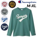 ショッピングチャンピオン tシャツ チャンピオン 長袖 Tシャツ メンズ Champion ロングスリーブTシャツ プリントTシャツ カレッジ風 アメカジ メンズウェア タウンカジュアル /C3-C421