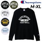 ショッピングチャンピオン tシャツ チャンピオン 長袖 Tシャツ メンズ Champion  チャンピオン ワッフル生地 サーマル ロンT プリントTシャツ カレッジ風 アメカジ メンズウェア /C3-C425