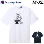 チャンピオン 半袖 Tシャツ メンズ Champion ティーテンイレブン T1011 アメリカ製 プリントT アメカジ YALE イェール大学 カレッジ風 /C5-B306
