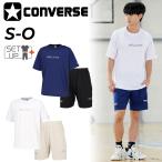  Converse короткий рукав футболка шорты мужской женский верх и низ CONVERSE принт T шорты выставить l баскетбол /CB261355-SET