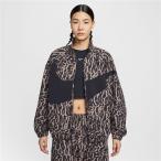 ナイキ ウィンドブレーカー レディース NIKE ウーブン プリンテッドジャケット 裏メッシュ ナイロンジャケット オーバーサイズ アウター アニマル柄 /IB7264-010