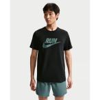  Nike короткий рукав футболка мужской NIKE Dri-FIT Ran sushuS/S TEE бег одежда скорость . вентиляция легкий jo серебристый g марафон тренировка Jim часть ./IH4239-014