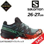 サロモン メンズ トレイルランニングシューズ 靴 SALOMON SPEEDCROSS 6 GORE-TEX トレイルシューズ ニュートラル 男性用 ローカット トレラン /L47701300