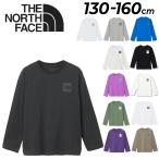 ザ・ノース・フェイス キッズ 長袖 Tシャツ 130-160cm 子供服 THE NORTH FACE L/Sスモールスクエアロゴティー｜子供服 アウトドア カジュアル ウェア /NTJ32357