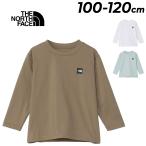  The * North * лицо Kids футболка с длинным рукавом 100-120cm THE NORTH FACEto гонг -L/S маленький box Logo чай ребенок ребенок одежда скорость .UV уход long T /NTT32645