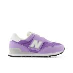 ニューバランス キッズシューズ スニーカー Newbalance 515 子供靴 17-21.5cm ローカット 太ベルトタイプ カジュアルシューズ ジュニア 子ども 女の子 /PV515-BL