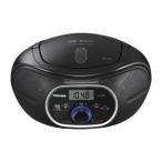 cdラジオ 東芝 ラジオ am fm Bluetooth 電池 持ち運び シンプル CDラジオ TY-CW10 K 東芝