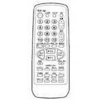 シャープ テレビデオ用 リモコン 002