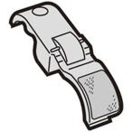 シャープ 掃除機 ブラシカバーB 21711