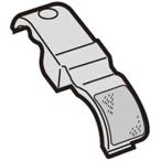 シャープ 掃除機 ブラシカバーB 21711