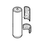 美顔器 パナソニック rf RF リフトケア EH-SR72 用 バッテリー 充電池 美顔器 スチーマー panasonic 超音波 EHSR72S2507 メール便送料無料 新品 純正品