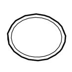  Panasonic штраф Bubble душевой распылитель уплотнительное кольцо нержавеющая сталь plate для EHSH50K0957 штраф вуаль panasonic оригинальный стандартный товар замена детали детали новый товар 
