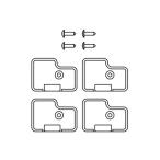 東芝 洗濯機用 ネジセット 安全カバ