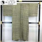  мужчина нижняя рубашка длинное нижнее кимоно мужской .. узор . каштан цвет дисциплина U-1502 кимоно кимоно kimono японская одежда японский костюм б/у утилизация кимоно [ бесплатная доставка ]