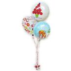 クリスマスプレゼント　クリスマスツリー　バルーン　オーナメント　XMフレンチ クリスマス３バルーンセット