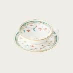 Noritake ノリタケ 花更紗 ティー碗皿 ティーカップ＆ソーサー 180ml T58043A/4409 4409L/T58043A