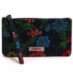 キャスキッドソン 長財布 レディース ストラップ付 Cath Kidston MULTI POCKET POUCH TWILIGHT GARDEN