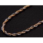 ** смотри!K18YG/WG2 цвет. венецианский винт трос колье 40cm!MJ-2177