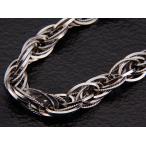 ** смотри!Pt850 платина futoshi .. дизайн трос цепь колье 45cm!MJ-2238