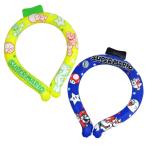 ジェイズプランニング ネッククールリング【Mサイズ】 〔スーパーマリオ ブルー・ イエロー〕 バンダイ NECK COOL RING ネッククーラー J's Planning