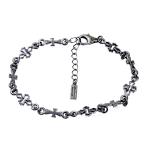 ララクリスティー ブレスレット バングル シルバーアクセサリー メンズ テンプルクロス BLACK Label b6036-b