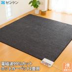 ゼンケン 電気ホットカーペット 2畳用 2畳タイプ 本体のみ ZCB-20S 電磁波カット 省エネ 省電力 暖房器具 ホット カーペット カバーなし