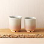 萩焼 姫萩夫婦湯呑 H3-17 K601-06115 湯�