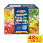 入浴剤 薬用発泡入浴剤 バスリフレ 8種類の香り 48錠入(8種類×6錠) 発泡 フルーツ&フラワー プレゼント ギフト 医薬部外品