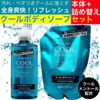 ボディソープ 本体550ml + 詰め替え800ml セット クール メントール クールボディソープ ファーマアクト FF対象