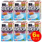 スッキリデント 部分入れ歯用 入れ歯 洗浄剤 120錠×6箱セット 酵素入り カビ 除去 ミントの香り