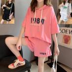 セットアップ レディース スウェット セット Tシャツ パンツ 夏 ジャージ 上下セット スポーツ ルームウェア パジャマ 運動 ランニング