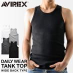 ポイント10倍!AVIREX アビレックス タンクトップ ワイドバック 6143507 メンズ ノースリーブ ミリタリー ブランド【7835937002】【クーポン対象外】【T】