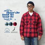 Good On グッドオン GOLT-2402 L/S オンブレT オープンシャツ 日本製 開襟 オープンカラー アメカジ ブランド【T】【Sx】
