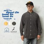 Good On グッドオン GOLT2501 ニット コーデュロイ ロングスリーブ ボタンダウン シャツ 日本製 BDシャツ 長袖 無地 アメカジ ブランド【クーポン対象外】【T】