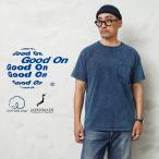 ショッピングis Good On グッドオン GOST-0903IS S/S ポケットTシャツ INDIGO SHAVE 日本製 メンズ 半袖 ポケT 無地 染め アメカジ ブランド おしゃれ 春 夏【T】【Sx】