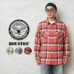 HOUSTON ヒューストン 41142 SOFT TWIST ビエラシャツ チェックシャツ アメカジ ワーク ブランド【R】