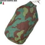  милитари сумка оригинал USED Италия армия хлопок камуфляж большая спортивная сумка сумка da полный дерево Land [ купон объект вне ][T]