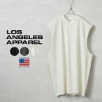 LOS ANGELES APPAREL Los Angeles одежда 1865GD 6.5ozga- men to большой рукав отсутствует футболка MADE IN USA безрукавка внутренний American Casual бренд [T]