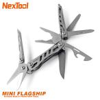 NEXTOOL ネクスツール KT5022 FLAGSHIP Mini 10 in 1 ミニ多機能マルチプライヤー マルチツール 工具 道具 キャンプ アウトドア用品 ブランド【T】