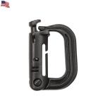 米軍使用タイプ Grimloc Carabiner (カラビナ) BLACK【T】