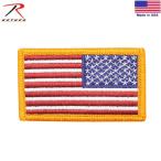 ROTHCO ロスコ U.S.FLAG PATCH FULL COLOR REVERSE（ワッペン） [17778] ミリタリーワッペン パッチ エンブレム ブランド【T】