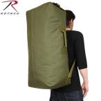 ミリタリーバッグ ROTHCO ロスコ G.I.PLUS コーデュラ ナイロン ダブルストラップ ダッフルバッグ OD [2484] リュックサック 防災 災害グッズ【T】