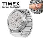 【6月下旬入荷予定】TIMEX タイメックス TW2Y78100 Camper Ring Watch キャンパーリングウォッチ SILVER 指輪 時計 アナログ クォーツ【クーポン対象外】【T】