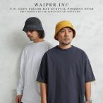 WAIPER.inc ワイパーインク 米軍 U.S.NAVY セーラーハット STENCIL PIGMENT DYED ミリタリー ピグメント ステンシル 帽子【WP1117】【クーポン対象外】【T】