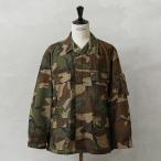 ショッピングused 実物 USED 米軍 ABDU ノーメックス エアクルー（ヘリクルー）ジャケット 前期型 ウッドランドカモ【クーポン対象外】【I】