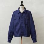 実物 新品 イタリア軍 コットンツイル フライフロント ワークジャケット【クーポン対象外】【I】